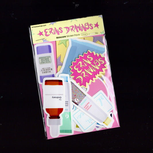 Skincare Sticker Pack